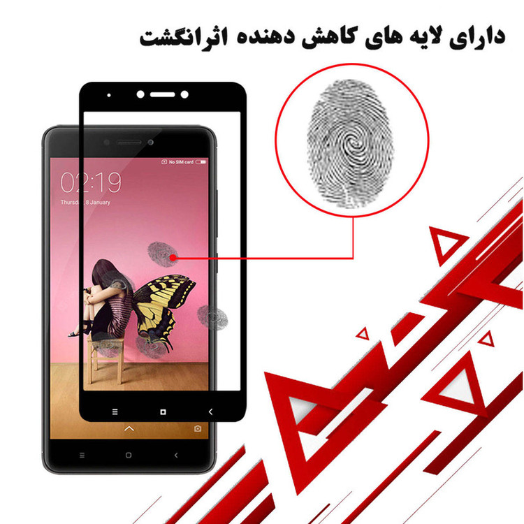محافظ صفحه نمایش هورس مدل FUL-H مناسب برای گوشی موبایل شیائومی Redmi Note 4
