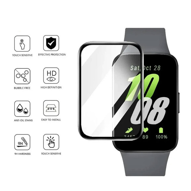 محافظ صفحه نمایش نانو آی ویش مدل PMMA مناسب برای ساعت هوشمند سامسونگ Galaxy watch FIT 3