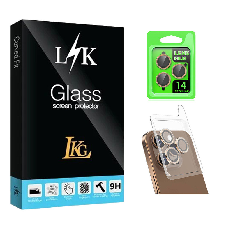 محافظ لنز دوربین ال کا جی مدل LKK Ringi مناسب برای گوشی موبایل اپل iphone 13Pro /13Pro Max