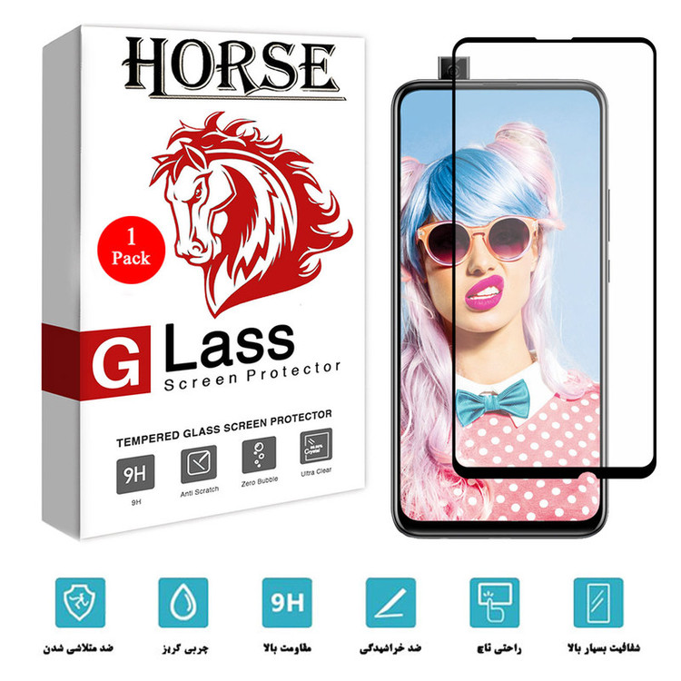 محافظ صفحه نمایش سرامیکی هورس مدل CMT مناسب برای گوشی موبایل هوآوی Y9 Prime 2019
