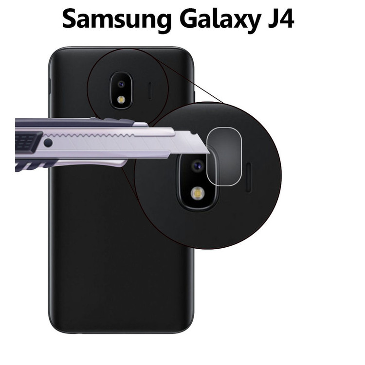 محافظ لنز دوربین هورس مدل UTF مناسب برای گوشی موبایل سامسونگ Galaxy J4