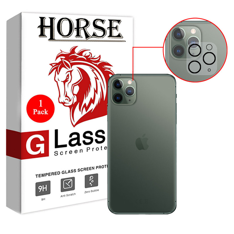محافظ لنز دوربین هورس مدل 3DLENS مناسب برای گوشی موبایل اپل iPhone 11 Pro Max