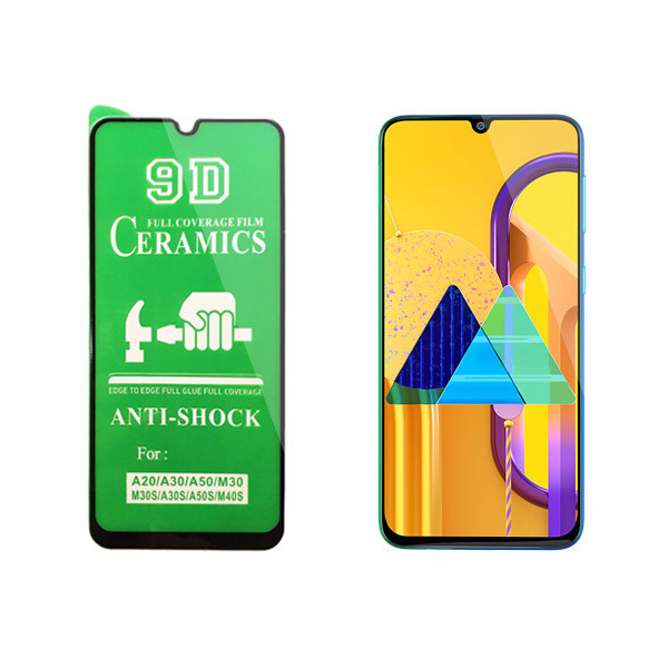 محافظ صفحه نمایش سرامیکی گریفین مدل FLCRG GN mo مناسب برای گوشی موبایل سامسونگ Galaxy M30s