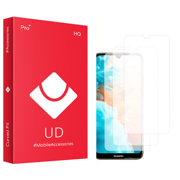 محافظ صفحه نمایش یو دی مدل HQ مناسب برای گوشی موبایل هوآوی Y5 Prime 2019 بسته سه عددی