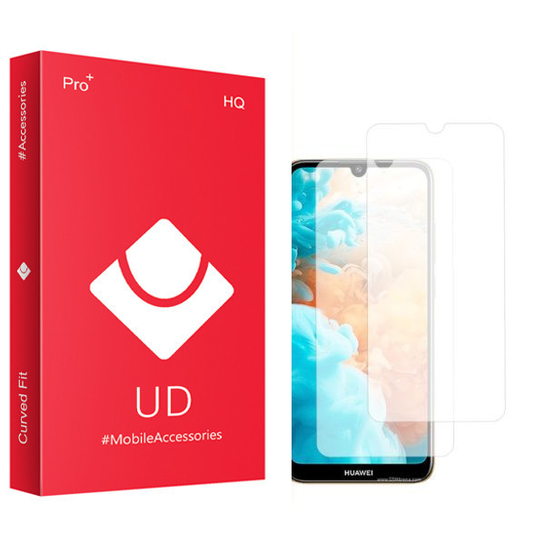 محافظ صفحه نمایش یو دی مدل HQ مناسب برای گوشی موبایل هوآوی Y5 Prime 2019 بسته دو عددی