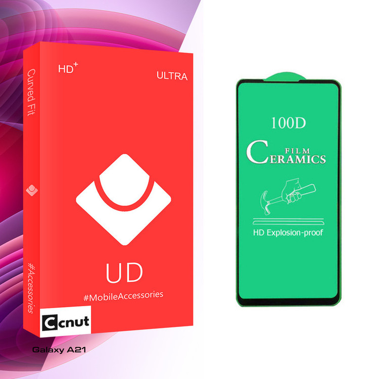 محافظ صفحه نمایش کوکونات مدل UD مناسب برای گوشی موبایل سامسونگ Galaxy A21