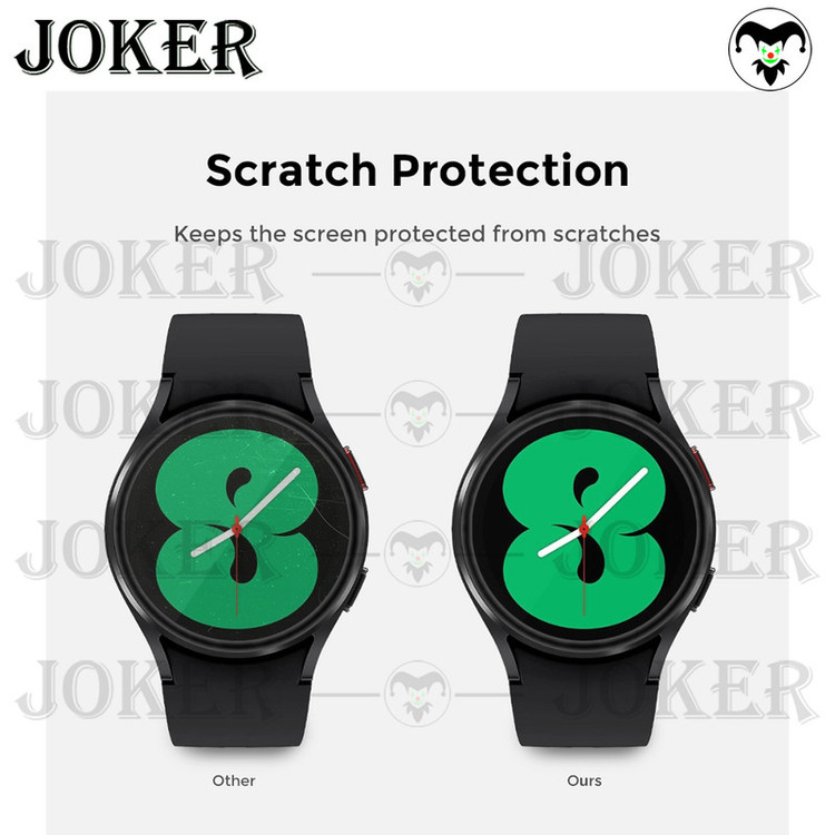 محافظ صفحه نمایش شیشهای جوکر مدل SH-JK مناسب برای ساعت هوشمند سامسونگ Galaxy watch 6 Classic 43mm بسته دو عددی