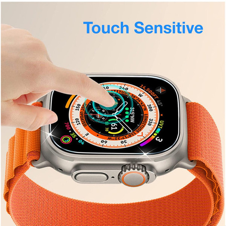 محافظ صفحه نمایش شیشه ای راینو مدل Glass مناسب برای ساعت هوشمند HK8 pro max بسته 2 عددی
