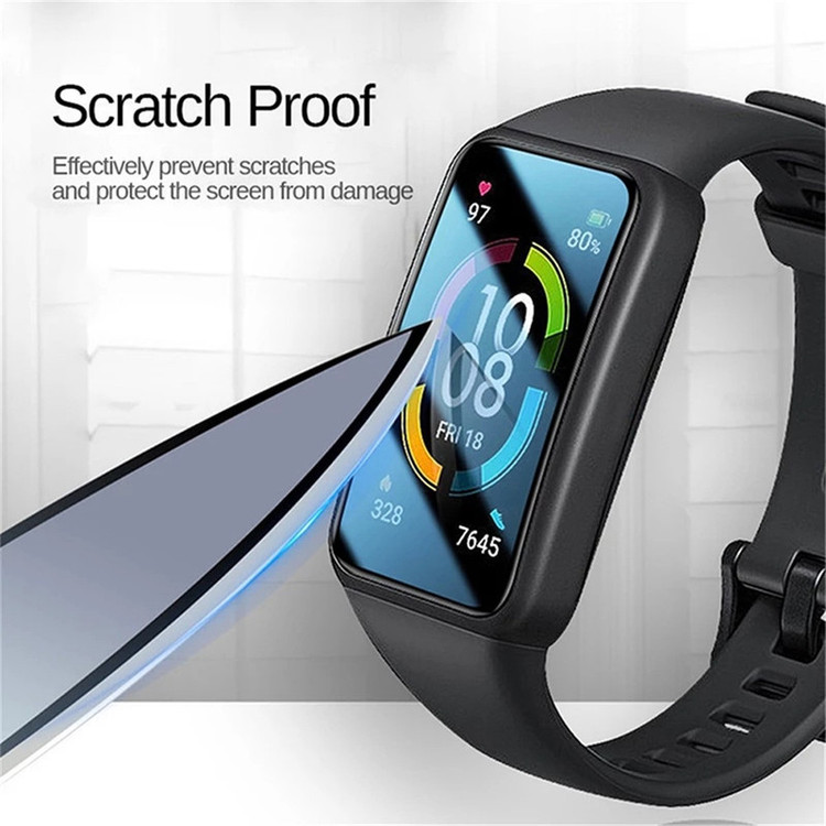 محافظ صفحه نمایش بادیگارد مدل PMMA مناسب برای ساعت هوشمند شیائومی Redmi Band Pro بسته 3 عددی