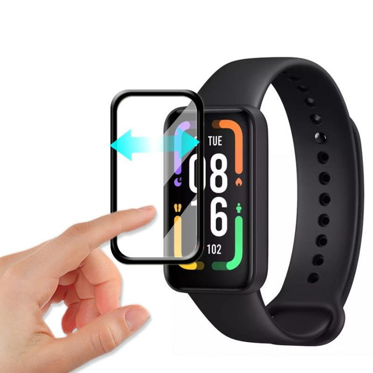 محافظ صفحه نمایش بادیگارد مدل PMMA مناسب برای ساعت هوشمند شیائومی Redmi Band Pro بسته 3 عددی