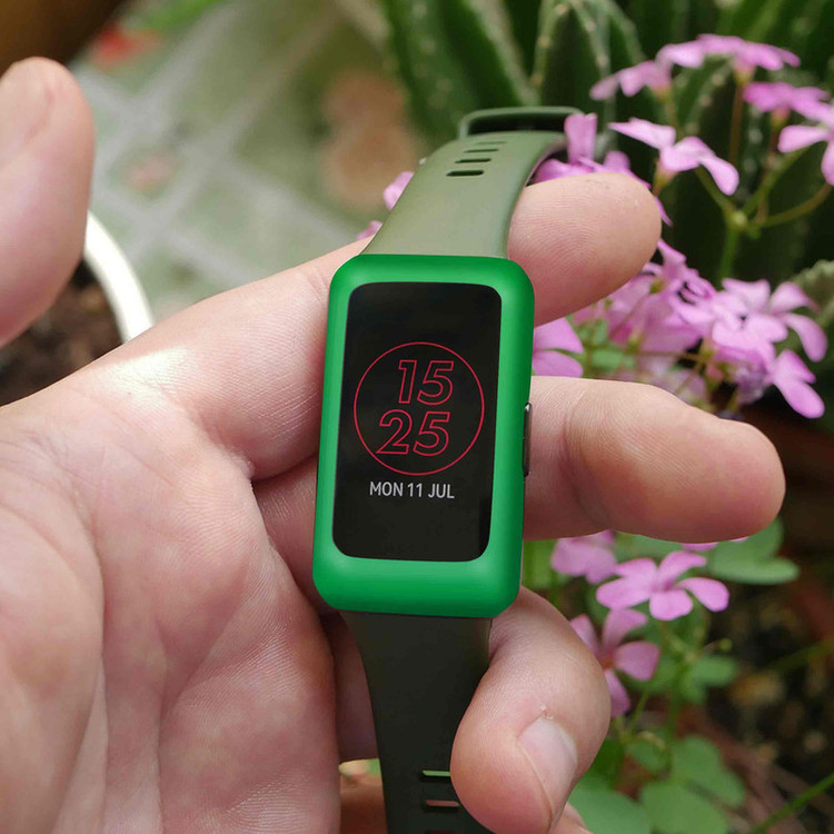 برچسب ماهوت طرح Matte-Green مناسب برای ساعت هوشمند هوآوی Band 7