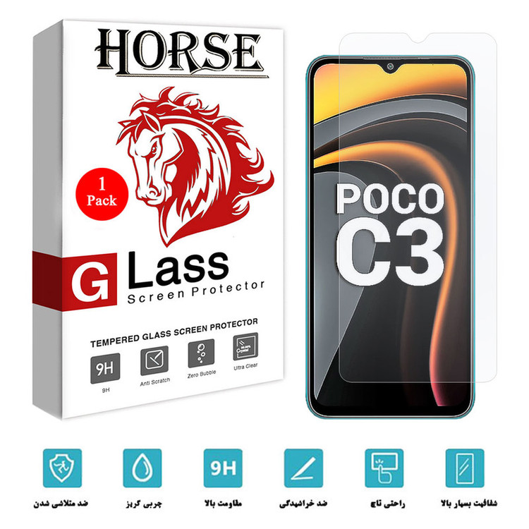 محافظ صفحه نمایش هورس مدل SMP-H مناسب برای گوشی موبایل شیائومی Poco C3