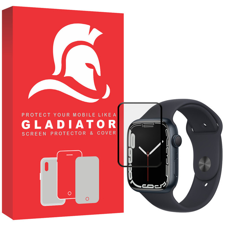 محافظ صفحه نمایش گلادیاتور مدل GWP1000 مناسب برای ساعت هوشمند اپل Iwatch 7 41mm