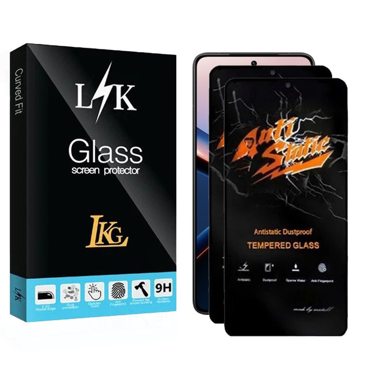 محافظ صفحه نمایش ال کا جی مدل انتی استاتیک مناسب برای گوشی موبایل شیائومی Poco F7 Ultra 5G