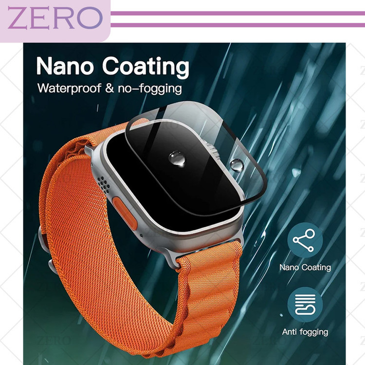 محافظ صفحه نمایش شیشهای زیرو مدل SH-FULL-ZR مناسب برای ساعت هوشمند ویرفیت X8 Ultra