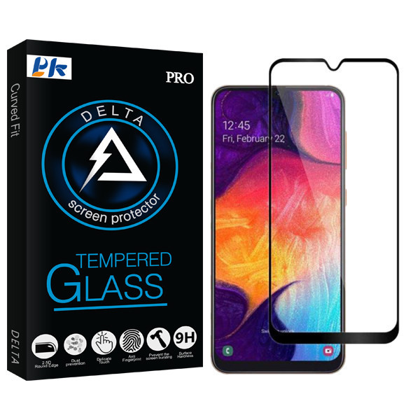 محافظ صفحه نمایش سرامیکی مات پی کی مدل Delta Glass مناسب برای گوشی موبایل سامسونگ Galaxy A20/ a30s