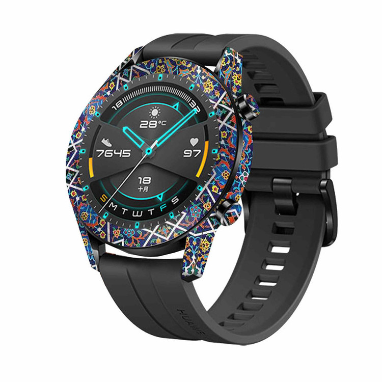 برچسب ماهوت طرح Iran-Tile6 مناسب برای ساعت هوشمند هوآوی Watch GT2