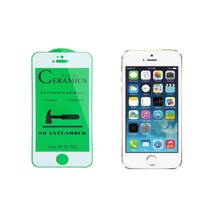 محافظ صفحه نمایش سرامیکی گریفین مدل FLCRG GN pl مناسب برای گوشی موبایل اپل iPhone 5