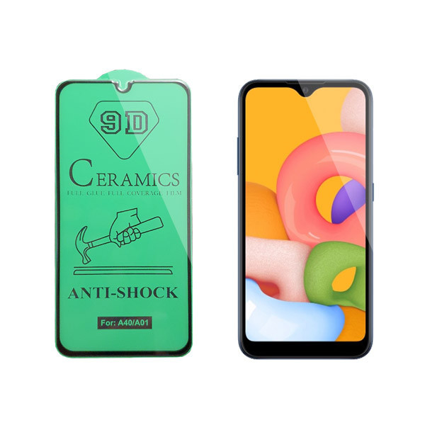 محافظ صفحه نمایش سرامیکی گریفین مدل FLCRG GN pl مناسب برای گوشی موبایل سامسونگ Galaxy A01