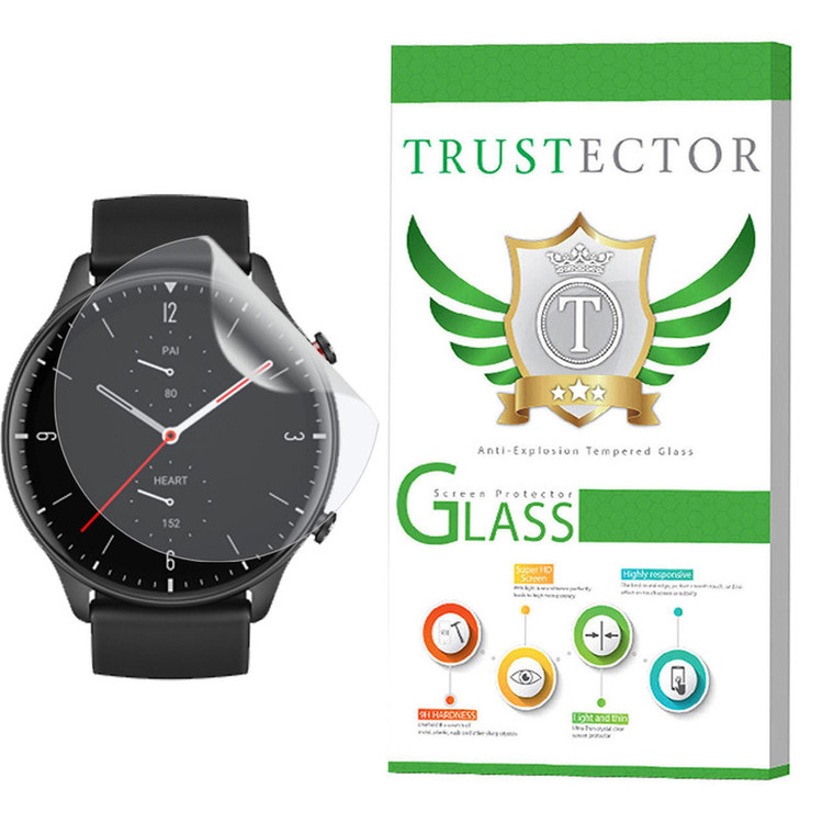 محافظ صفحه نمایش نانو تراستکتور مدل TPWT-Glass مناسب برای ساعت هوشمند شیائومی Amazfit GTR 2 Sport