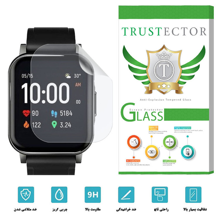 محافظ صفحه نمایش نانو تراستکتور مدل TPWT-Glass مناسب برای ساعت هوشمند هایلو LS02