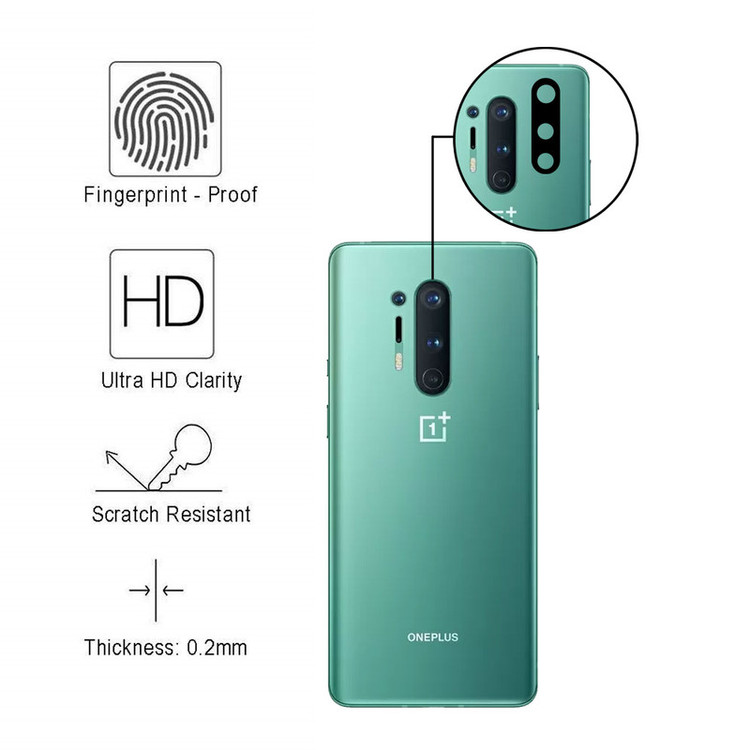 محافظ لنز دوربین سرامیکی هورس مدل HBL مناسب برای گوشی موبایل وان پلاس 8 Pro