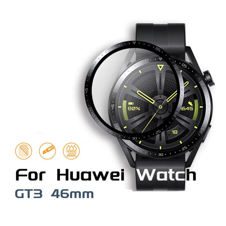 محافظ صفحه نمایش لاین مدل RT007 مناسب برای ساعت هوشمند هوآوی Watch GT3 46mm بسته سه عددی