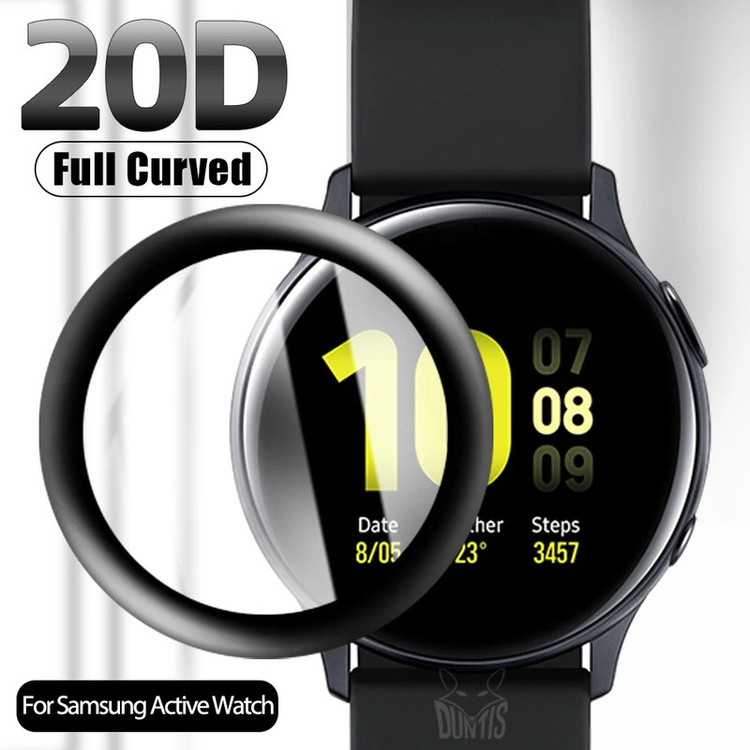 محافظ صفحه نمایش لاین مدل RT007 مناسب برای ساعت هوشمند سامسونگ Galaxy Watch Active 2 44mm بسته سه عددی