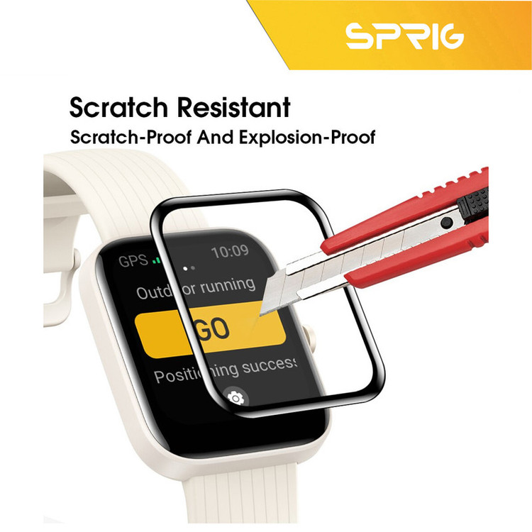 محافظ صفحه نمایش نانو اسپریگ مدل SPG مناسب برای ساعت هوشمند امیزفیت GTS بسته سه عددی