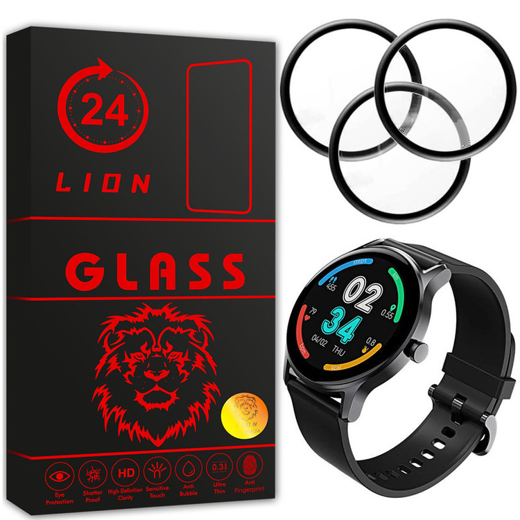 محافظ صفحه نمایش لاین مدل RT007 مناسب برای ساعت هوشمند هایلو GS LS09A بسته سه عددی