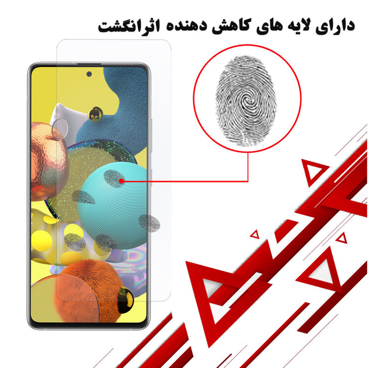 محافظ صفحه نمایش هورس مدل UCC مناسب برای گوشی موبایل سامسونگ Galaxy A51 5G بسته دو عددی