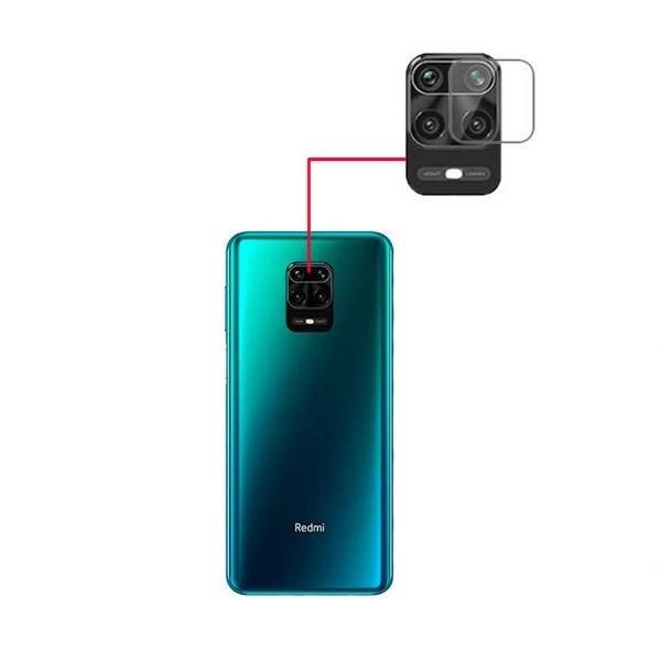 محافظ صفحه نمایش روبیکس مدل CR-Note9 مناسب برای گوشی موبایل شیائومی Redmi Note 9 به همراه محافظ لنز دوربین و محافظ پشت گوشی