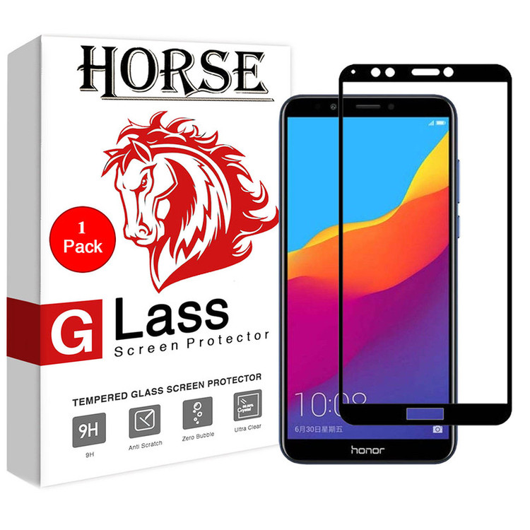 محافظ صفحه نمایش 5D هورس مدل FAG مناسب برای گوشی موبایل هوآوی Honor 7C