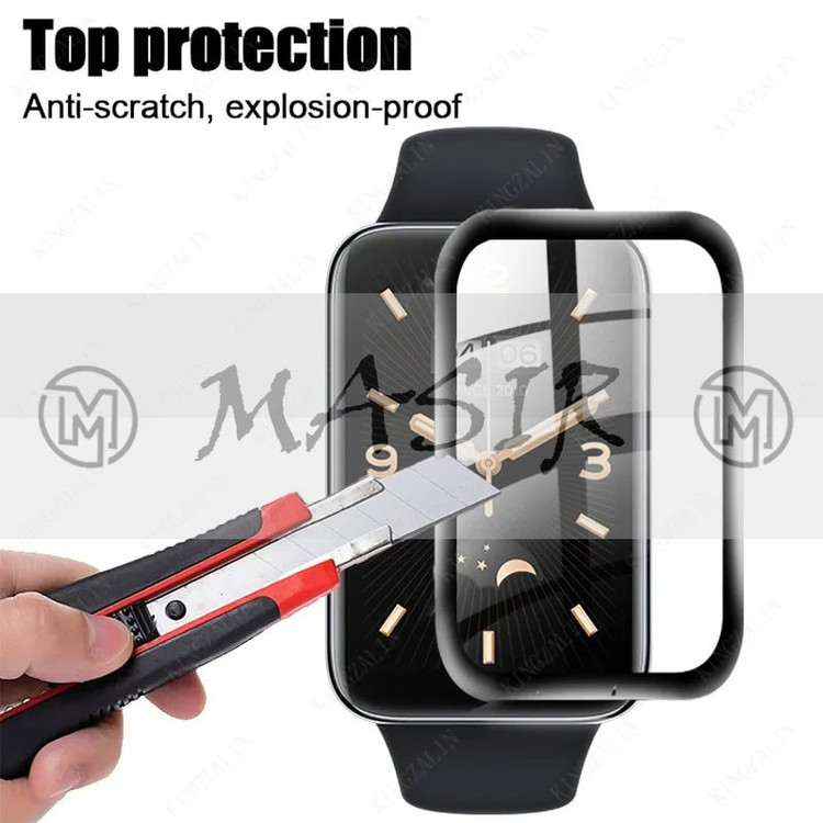 محافظ صفحه نمایش مسیر مدل PMMA مناسب برای ساعت هوشمند شیائومی Mi Band 8 Pro