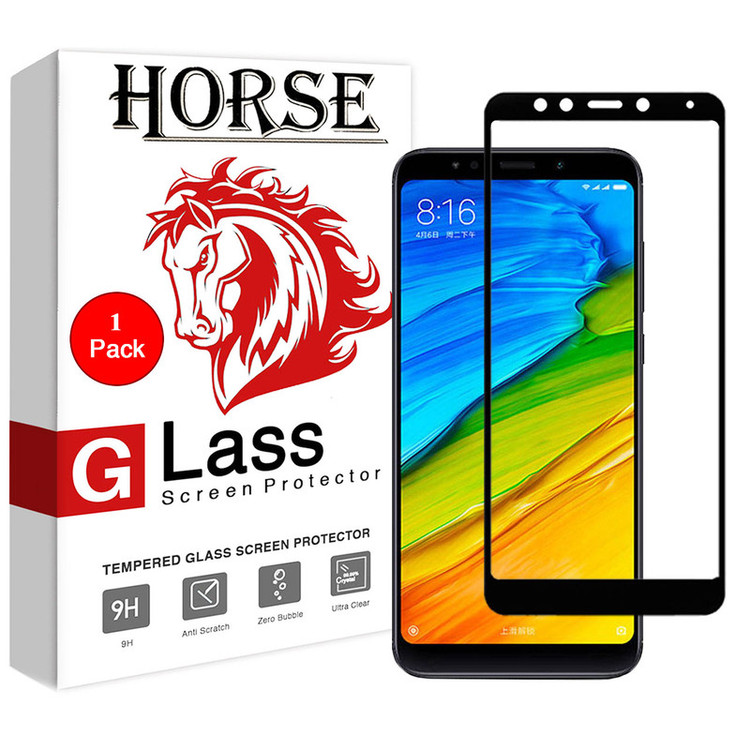 محافظ صفحه نمایش 5D هورس مدل FAG مناسب برای گوشی موبایل شیائومی Redmi 5 Plus