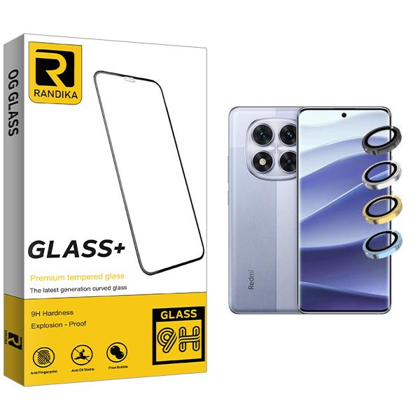 محافظ لنز گوشی راندیکا مدل RK مناسب برای گوشی موبایل شیائومی Redmi Note 14 Pro