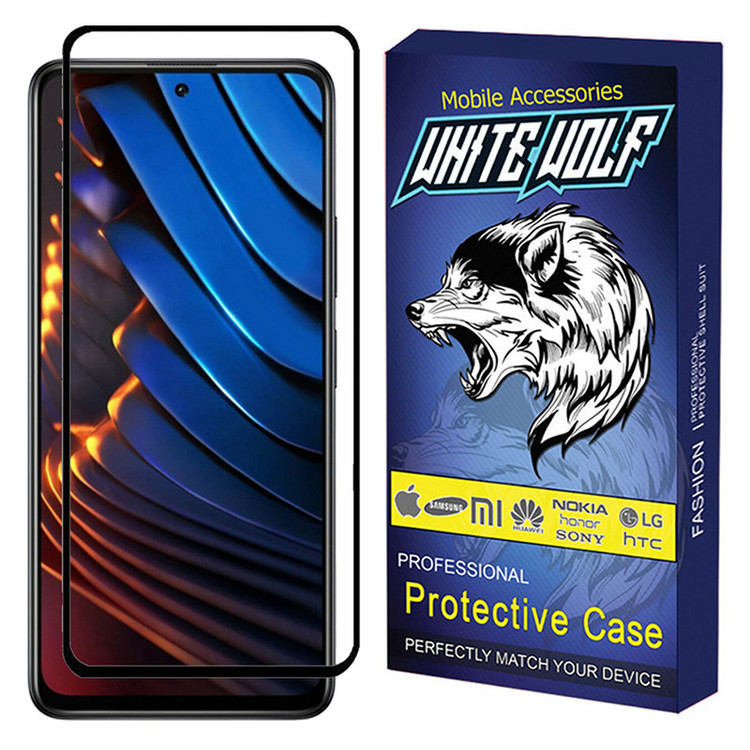 محافظ صفحه نمایش وایت ولف مدل WGF3 مناسب برای گوشی موبایل شیائومی Poco X3 GT