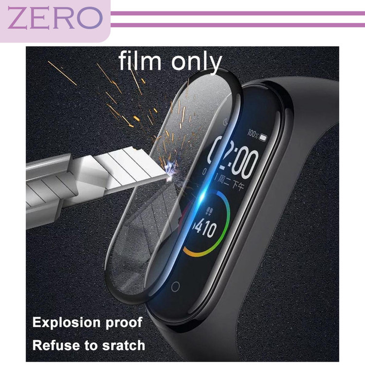 محافظ صفحه نمایش نانو زیرو مدل NZO مناسب برای ساعت هوشمند شیائومی Mi Band 5 بسته دو عددی