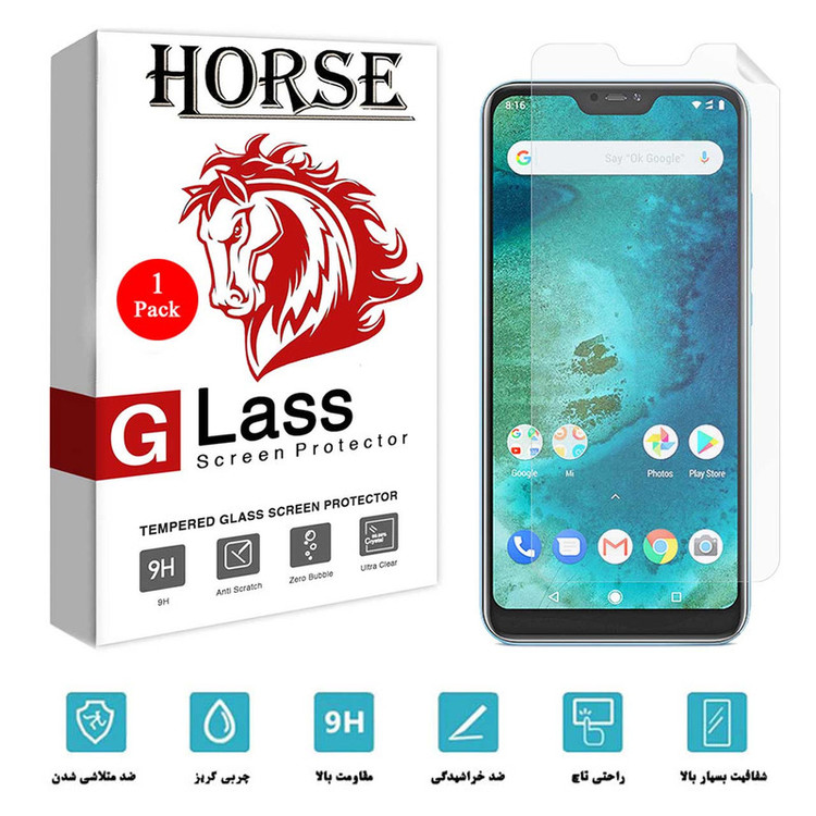 محافظ صفحه نمایش نانو هورس مدل TPU01 مناسب برای گوشی موبایل شیائومی Mi A2 Lite/Redmi 6 Pro