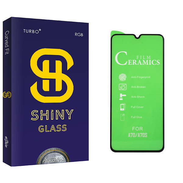 محافظ صفحه نمایش آتوچبو مدل Shiny Glass مناسب برای گوشی موبایل سامسونگ Galaxy A70