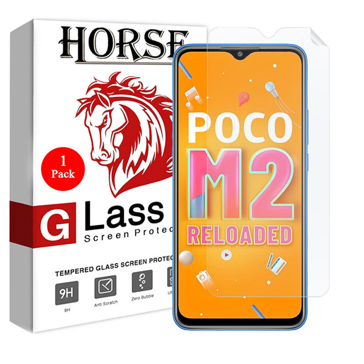محافظ صفحه نمایش نانو هورس مدل TPU01 مناسب برای گوشی موبایل شیائومی Poco M2 Reloaded
