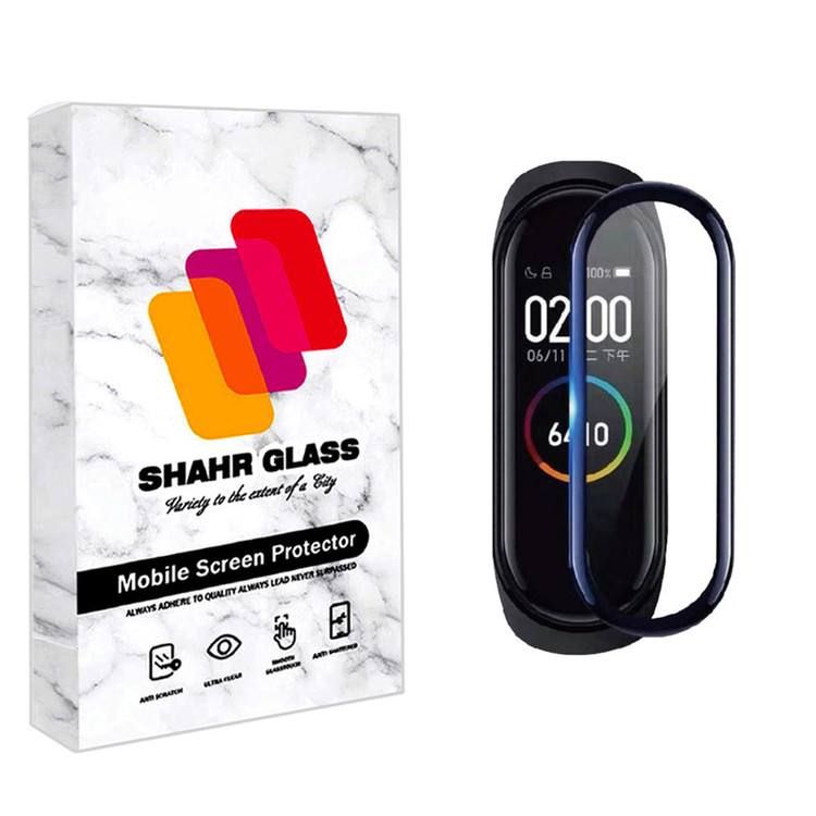 محافظ صفحه نمایش نانو شهر گلس مدل PMSR مناسب برای مچ بند هوشمند شیائومی Mi Band 6