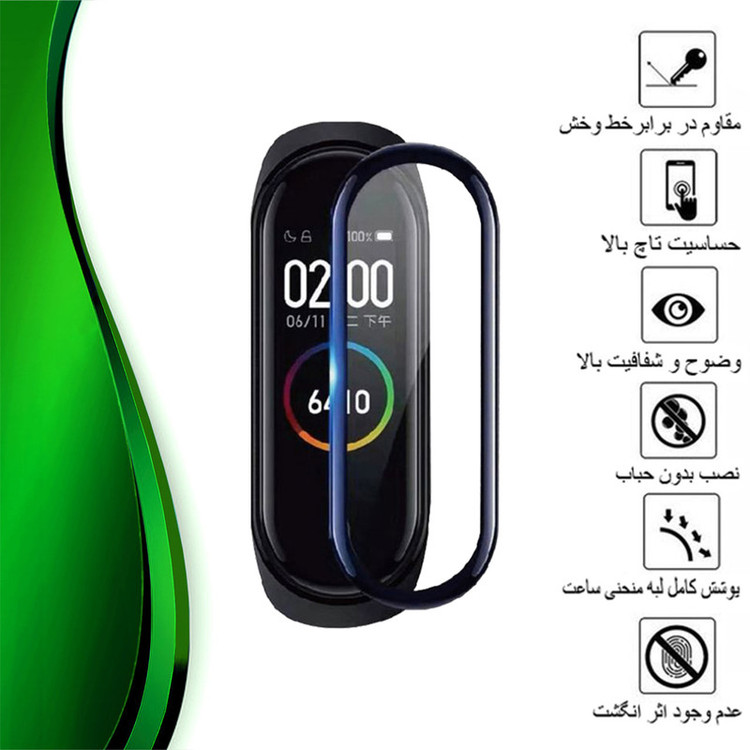 محافظ صفحه نمایش نانو تراستکتور مدل PMTA مناسب برای مچ بند هوشمند شیائومی Mi Band 7