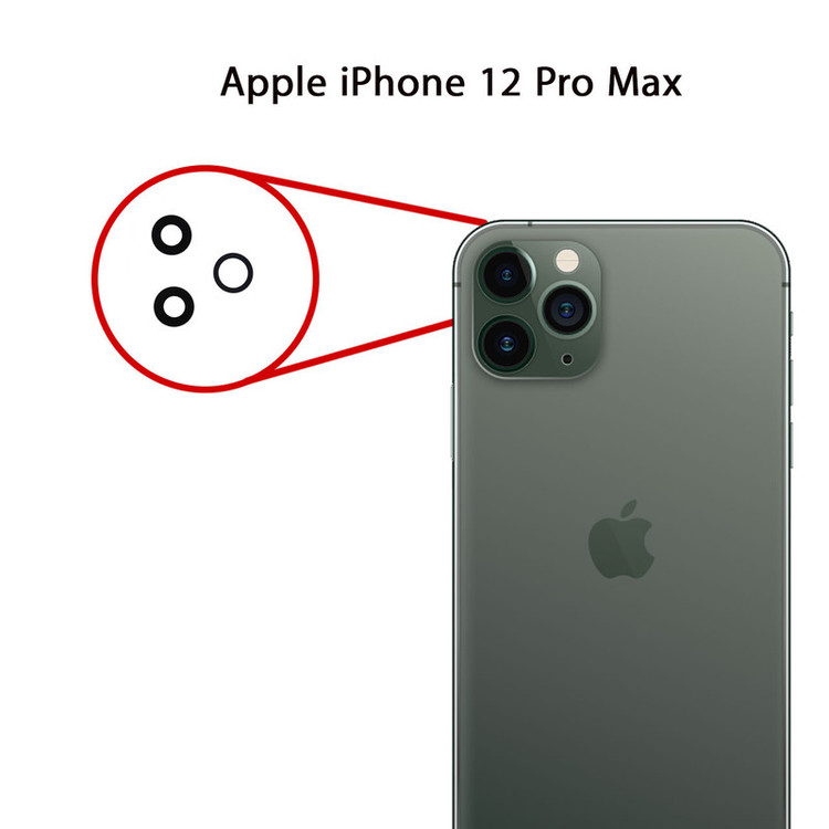 شیشه دوربین هورس مدل CGS مناسب برای گوشی موبایل اپل iPhone 12 Pro Max