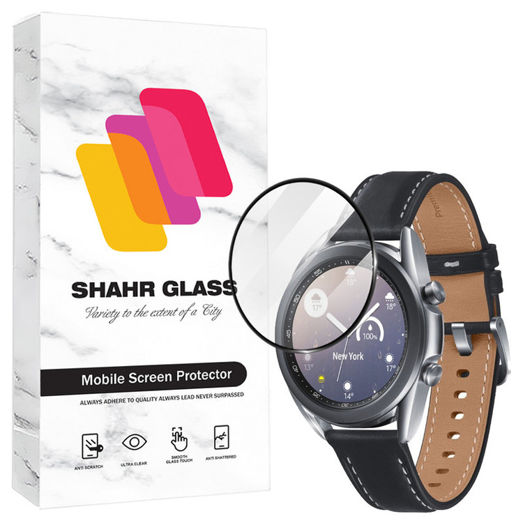 محافظ صفحه نمایش شهر گلس مدل PMMS20 مناسب برای ساعت هوشمند سامسونگ Galaxy Watch 3 41 mm