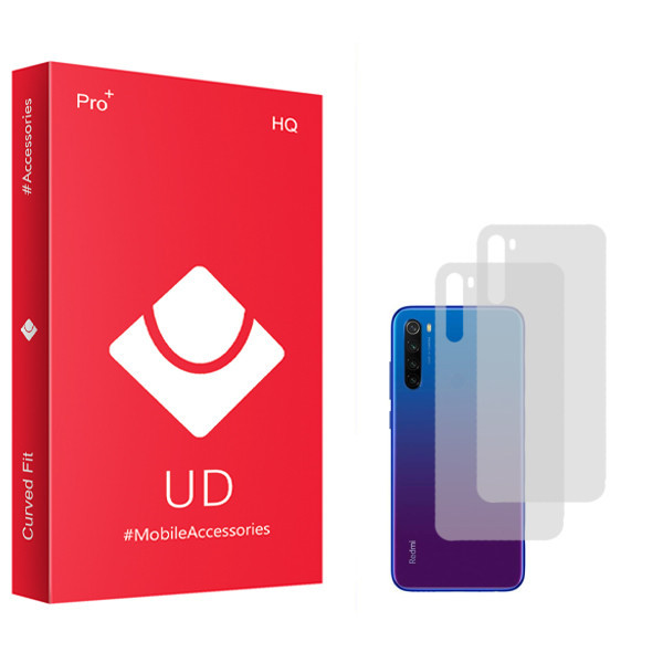 محافظ پشت گوشی یو دی مدل HQ مناسب برای گوشی موبایل شیائومی Redmi Note 8t بسته دو عددی