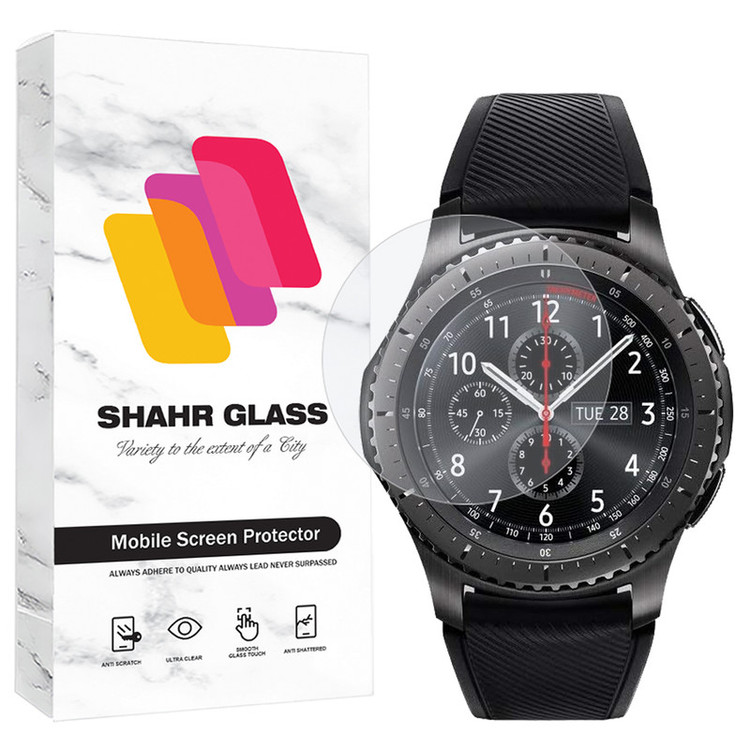 محافظ صفحه نمایش شهر گلس مدل SMWS20 مناسب برای ساعت هوشمند سامسونگ Gear S3 frontier