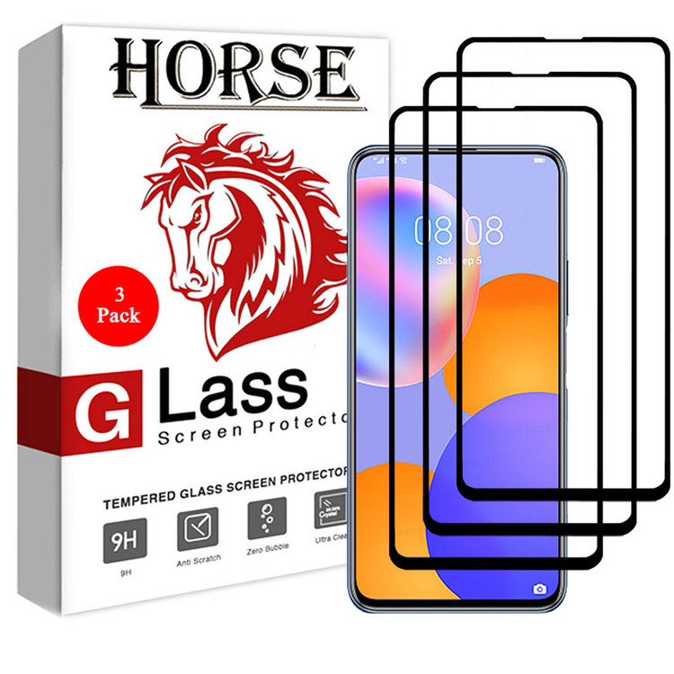 محافظ صفحه نمایش سرامیکی هورس مدل CRM مناسب برای گوشی موبایل هوآوی Y9a بسته سه عددی
