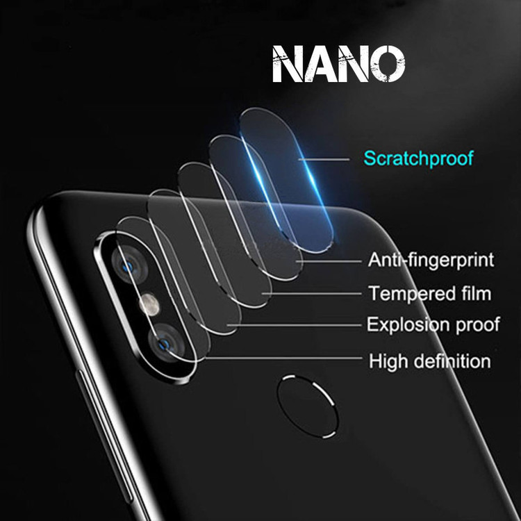 محافظ لنز دوربین بوک مدل hard glass مناسب برای گوشی موبایل شیائومی Poco M3