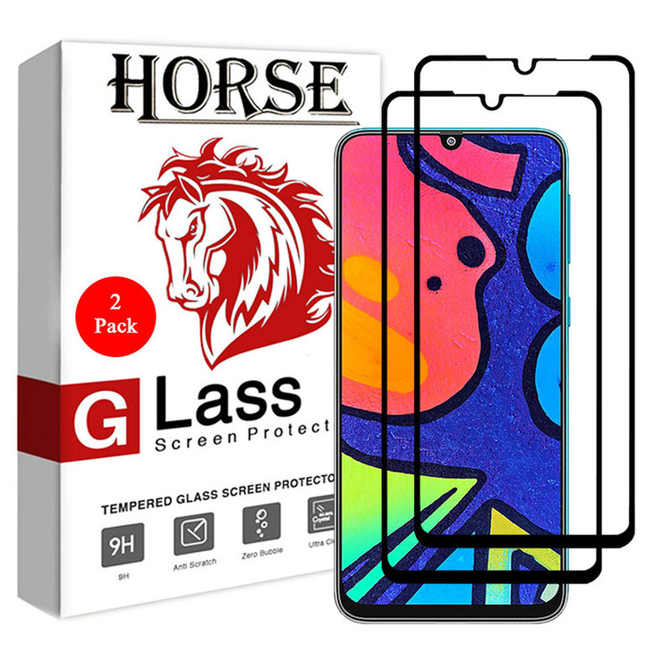 محافظ صفحه نمایش سرامیکی هورس مدل CRM مناسب برای گوشی موبایل سامسونگ Galaxy F41 بسته دو عددی